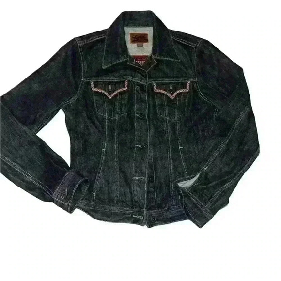 Lucky Brand Jackets & Blazers - Lucky Brand Black Jean Jacket